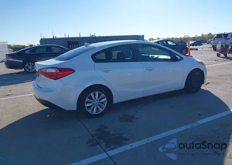 2016 Kia Forte Lx z USA, uszkodzony, nr VIN KNAFX4A65G5604234